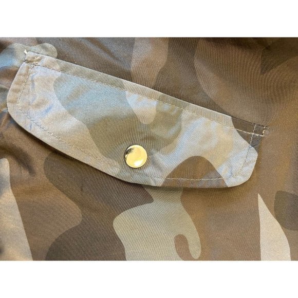 Dragon Ball 2 Saiyon Adult Mens Bomber Jacket Size Medium Camo Print - Picture 6 of 8